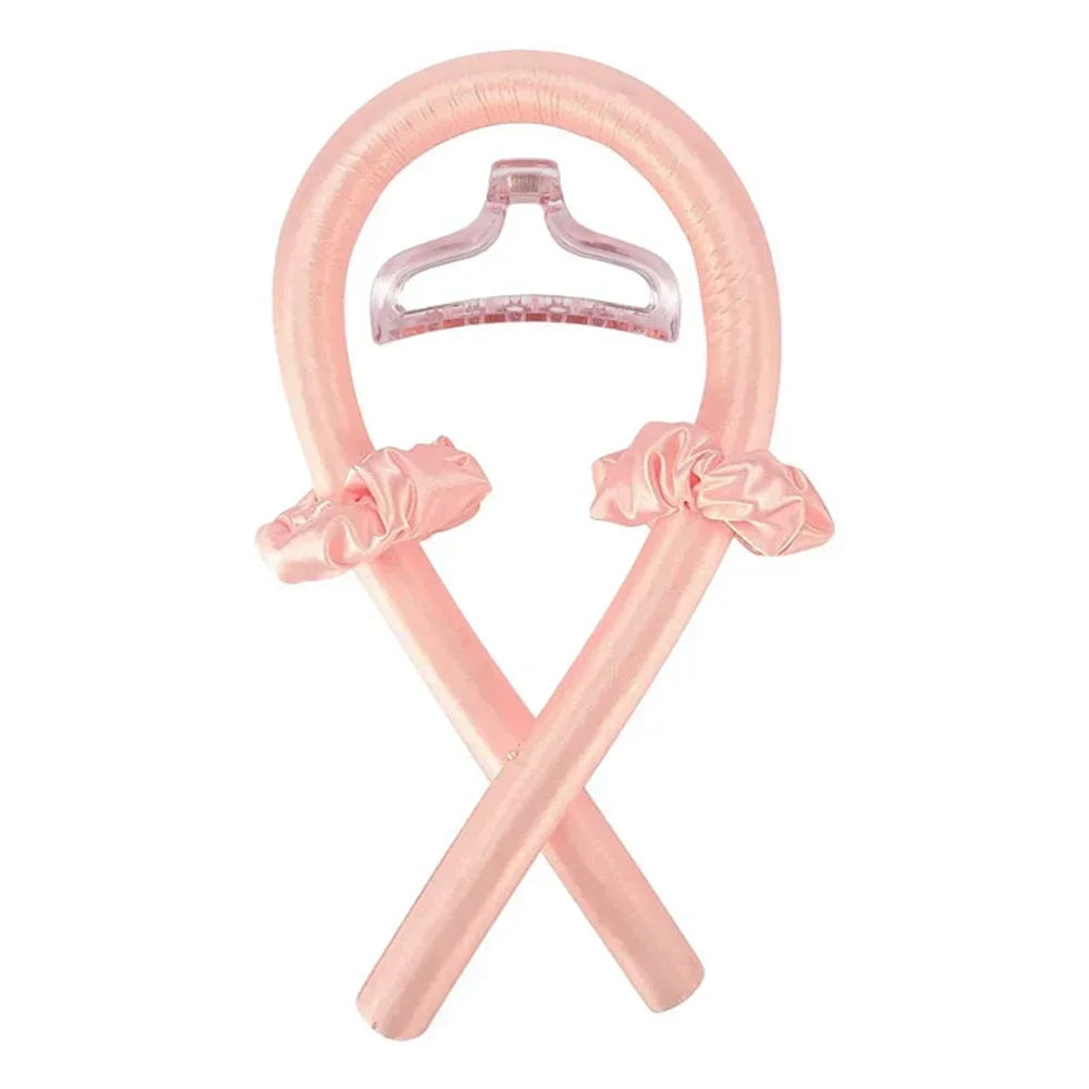 Heatless Curling Rod Headband – Soft, No-Heat Hair Rollers for Sleeping Curls