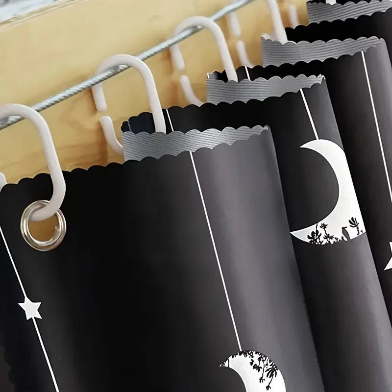 Blackout Privacy Bed Curtain – Dustproof Cover for Bunk & Single Beds