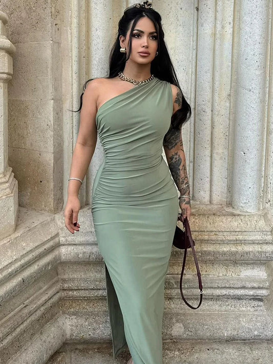Women's Sexy Summer Maxi Dress – Sleeveless, Backless, Split