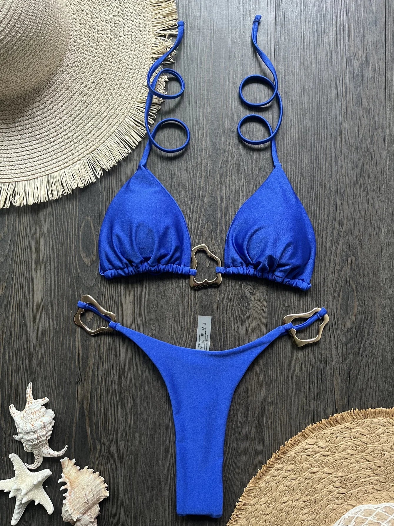 Sexy Halter Micro Bikini Set – Brazilian Thong Swimwear 2025