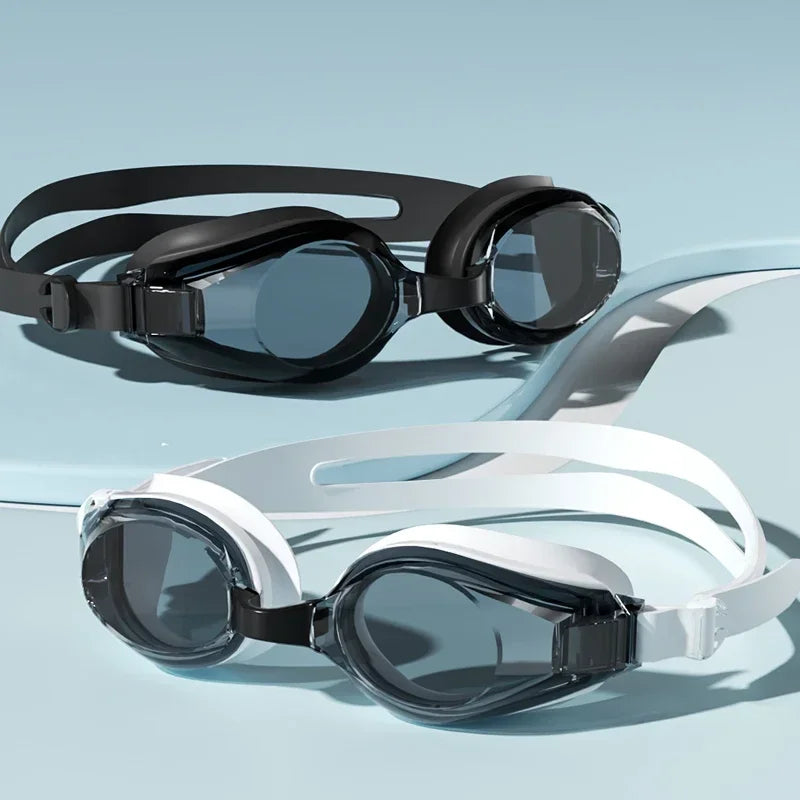 Professional Anti-Fog Swimming Goggles – Waterproof, UV Protection (Unisex)