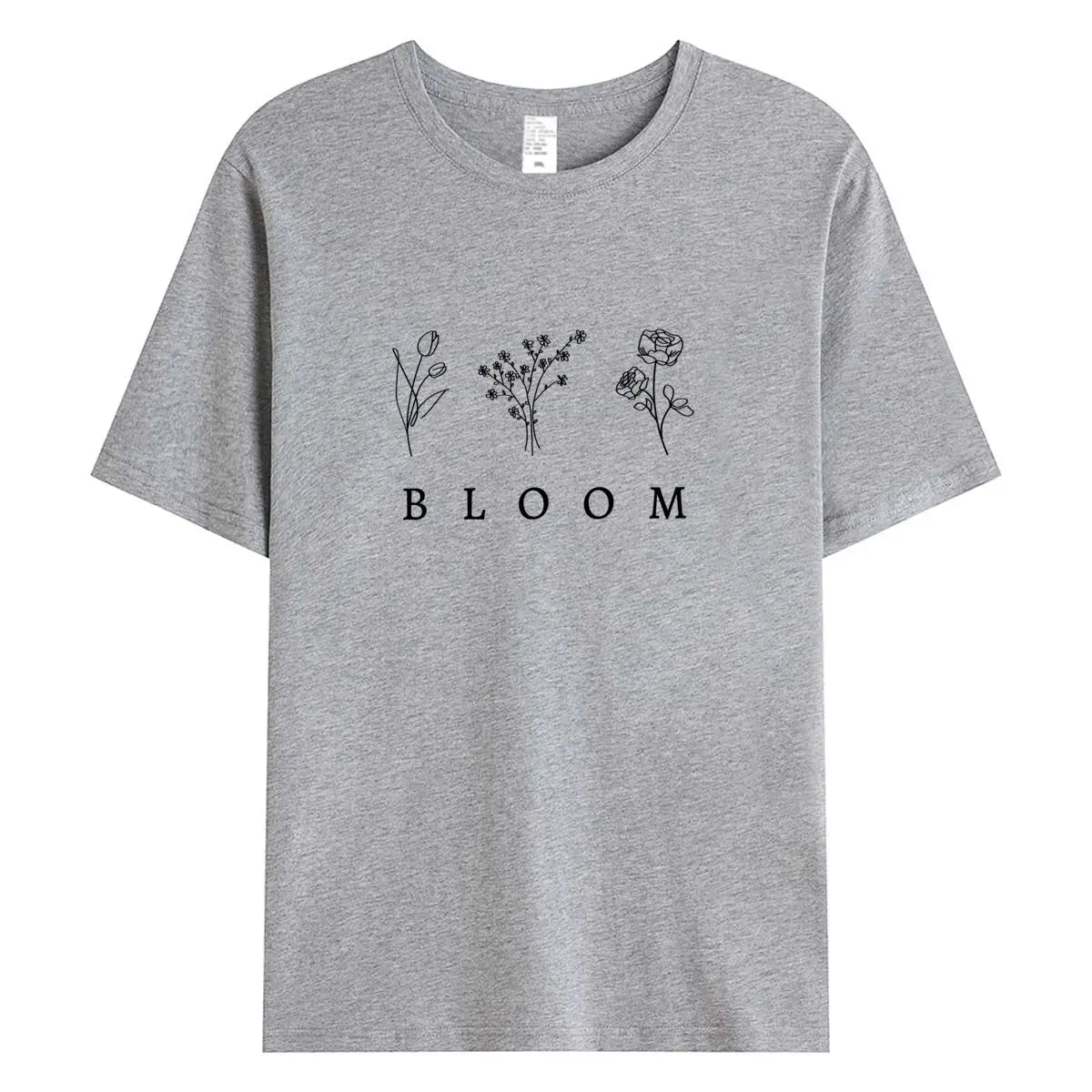 Women’s Oversized Cotton Summer T-Shirt – Short Sleeve Casual Tee