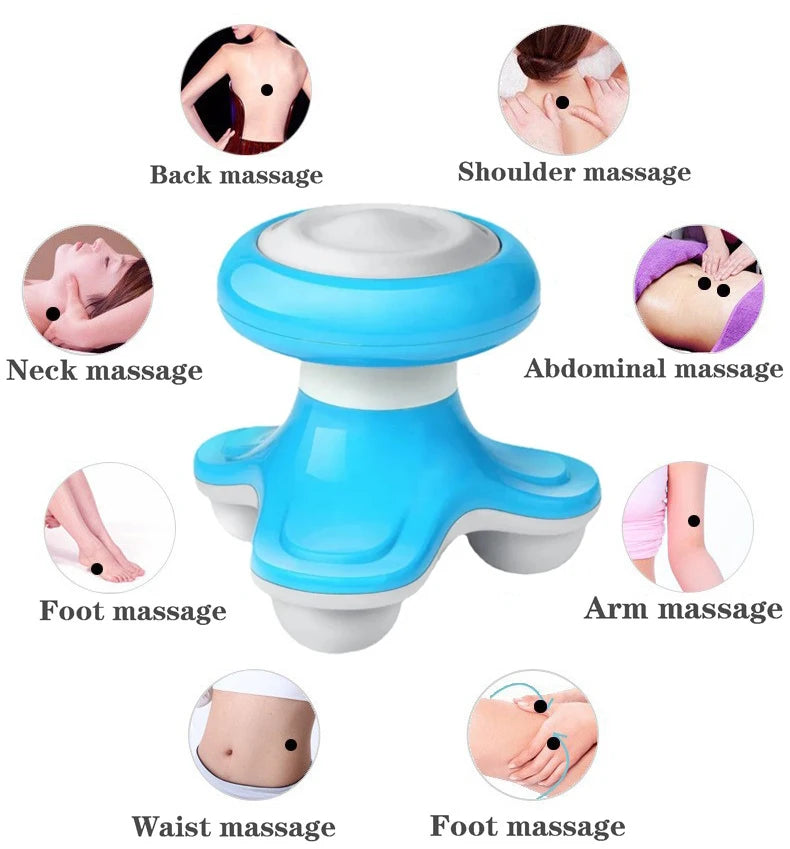 Mini Electric Body Massager – USB Vibrating Handheld Massage Tool