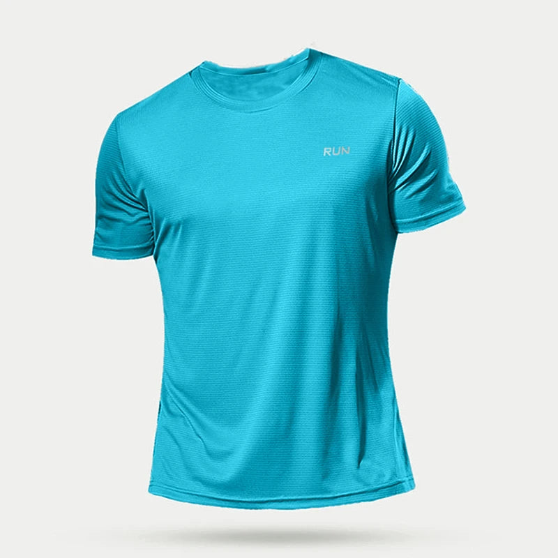 Men’s Quick-Dry Sports T-Shirt – Fitness, Running & Gym Jersey
