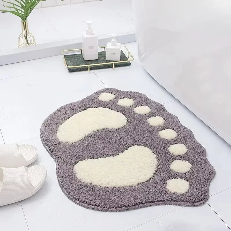 Bathroom Microfiber Bath Mat – Soft, Non-Slip, Water-Absorbent, Machine Washable