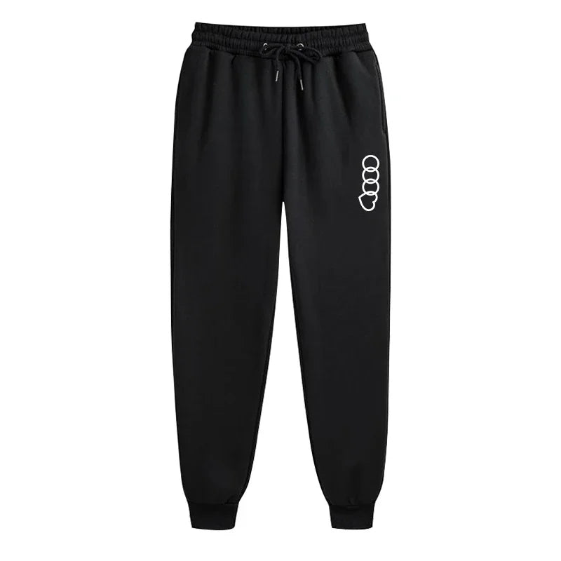 Men’s Casual Hoodie Sweatshirt Tracksuit – Tricolor Sports Jogging Set