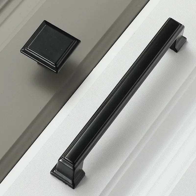 Black Cabinet Handles & Knobs – Modern Drawer Pulls, Cupboard & Kitchen Furniture Hardware