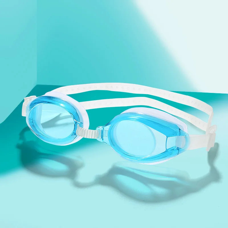 Professional Anti-Fog Swimming Goggles – Waterproof, UV Protection (Unisex)