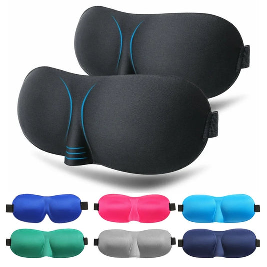 Blockout Eye Mask for Sleeping – Comfortable Sleep Aid for Men & Women