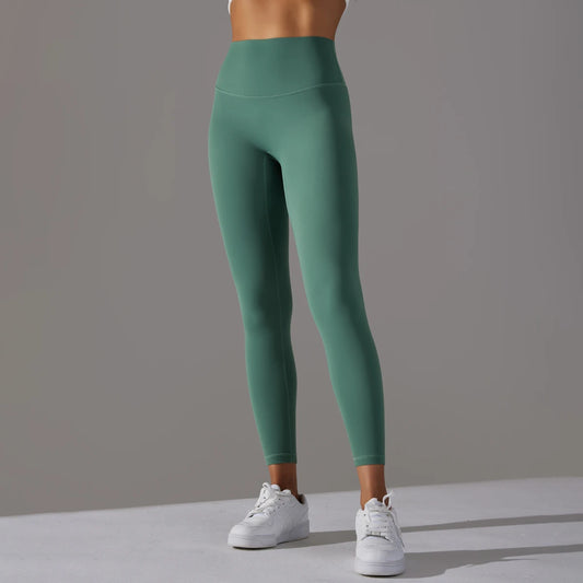 Women’s Yoga Leggings High Waist Fitness Pants – Breathable Running, Cycling & Gym Workout Sportswear