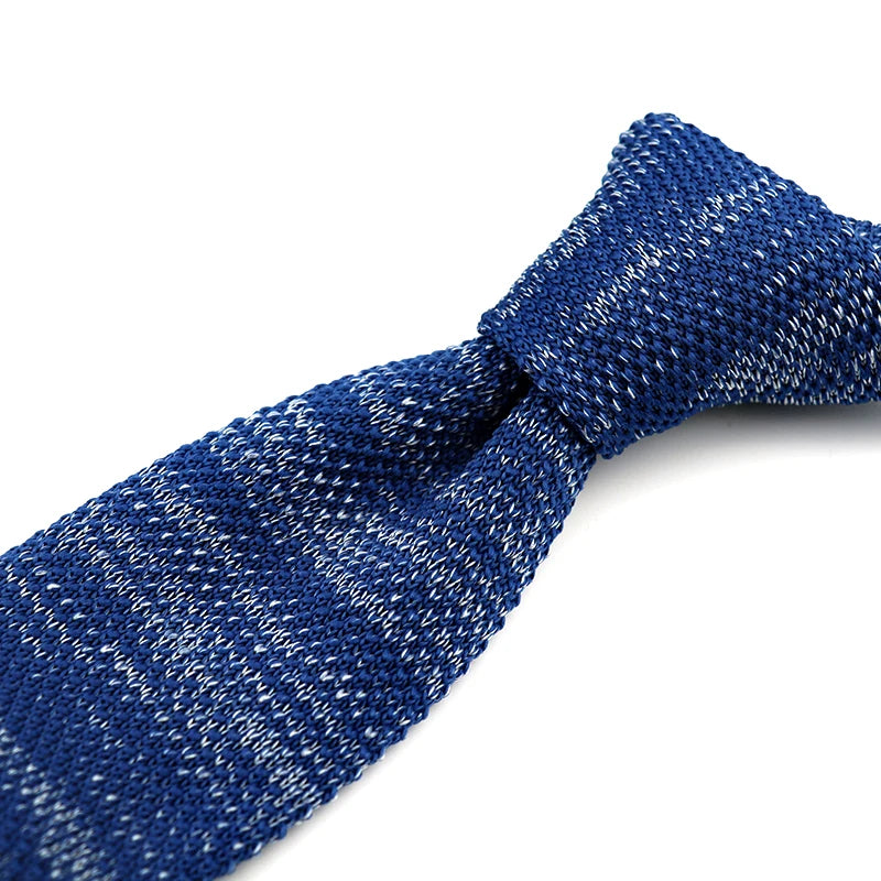 Fashion Knitted Ties for Men & Women – Casual Solid/Striped Narrow Necktie for Business, Wedding, and Daily Wear