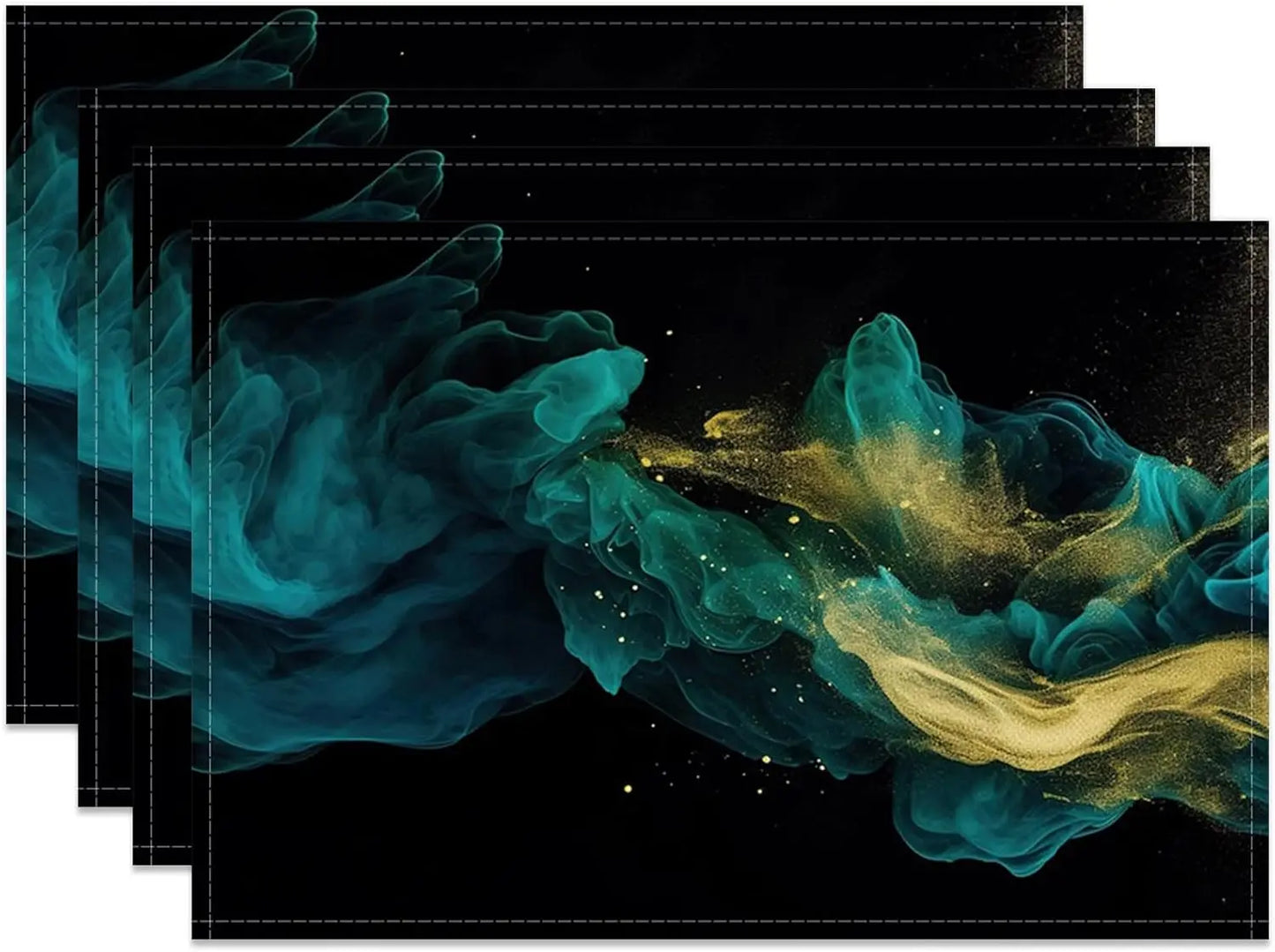 Modern Marble Placemats Set for Kitchen & Dining Table