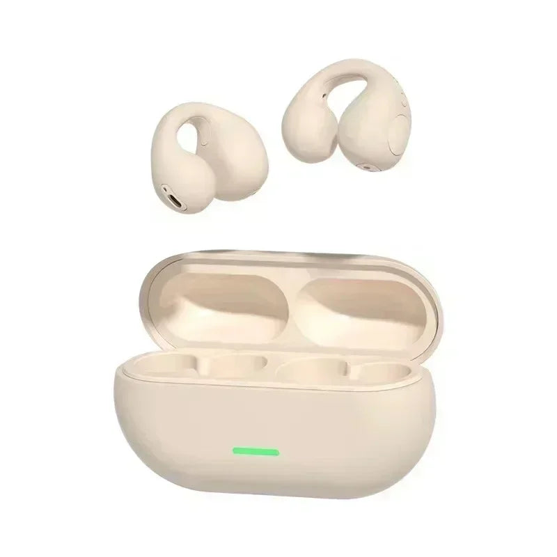 T75 Bone Conduction Bluetooth 5.3 Sports Headphones – Wireless, Waterproof, HiFi Sound, TWS Earphones.