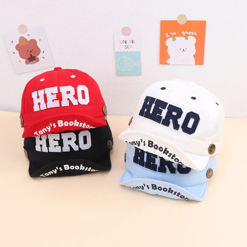 Summer Baby Baseball Cap – Adjustable Cotton Snapback for Boys & Girls