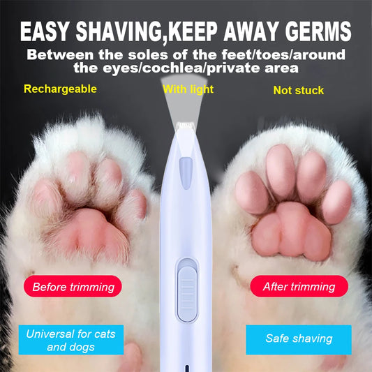 Electric Dog & Cat Hair Trimmer – Professional Pet Grooming Tool