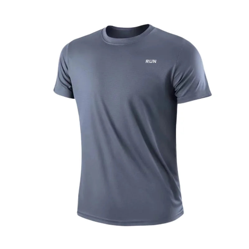 Men's Quick-Dry Gym T-Shirt – Lightweight, Moisture-Wicking, Short Sleeve