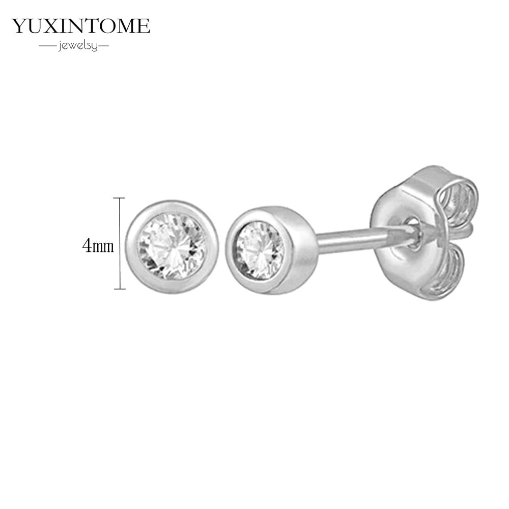 925 Sterling Silver White Zircon Tassel Hoop Earrings — Women’s Luxury Korean Fashion Jewelry 2025