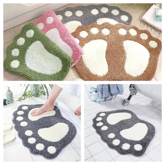 Bathroom Microfiber Bath Mat – Soft, Non-Slip, Water-Absorbent, Machine Washable