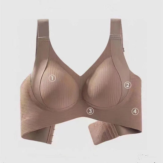 Women's Seamless Wire-Free Bra – Thin, Lift, Anti-Sag, for All Bust Sizes