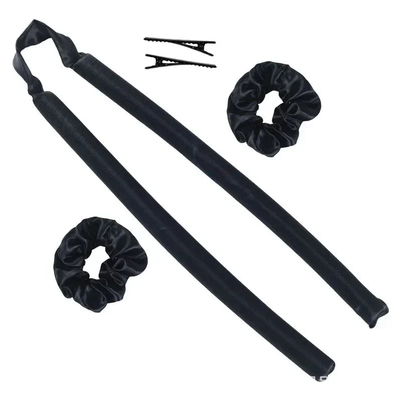 Heatless Curling Rod Headband – Soft, No-Heat Hair Rollers for Sleeping Curls