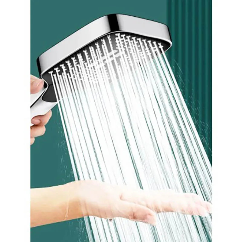 Adjustable 3-Mode Rainfall Shower Head – High Pressure Water Saver