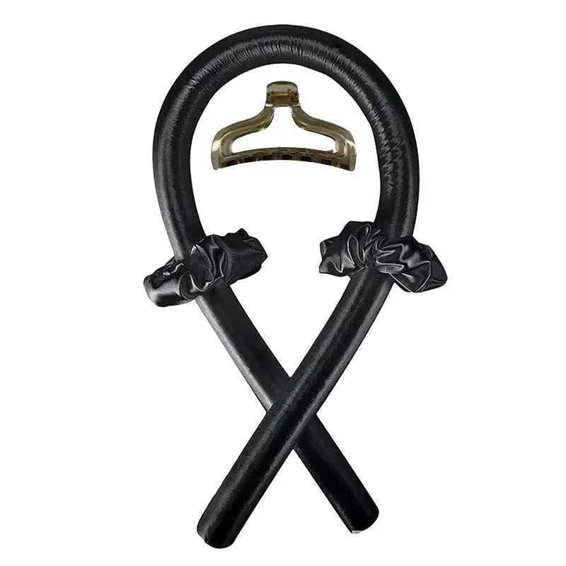 Heatless Curling Rod Headband – Soft, No-Heat Hair Rollers for Sleeping Curls