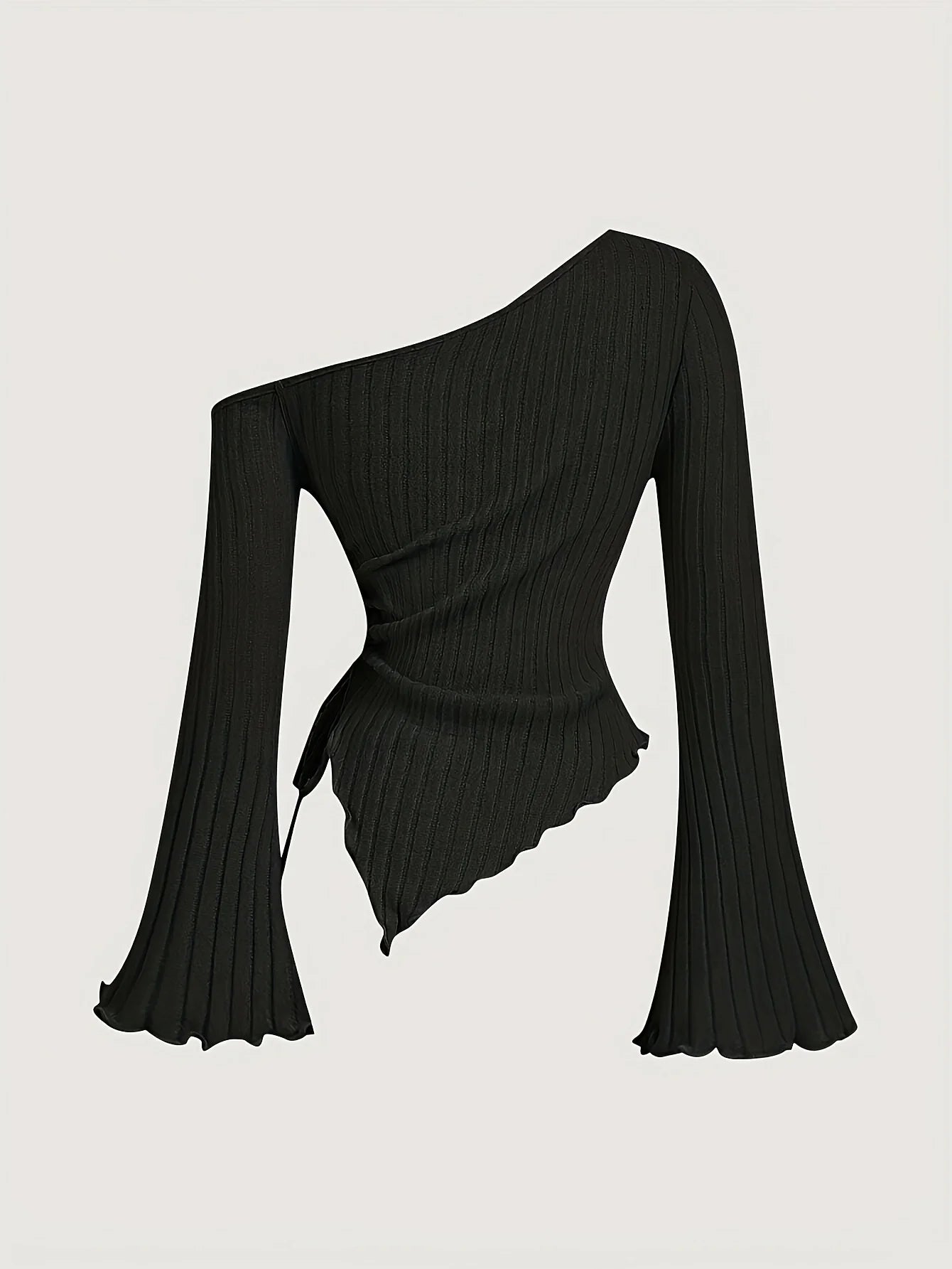 Women’s Slim-Fit Off-Shoulder Street Style Top