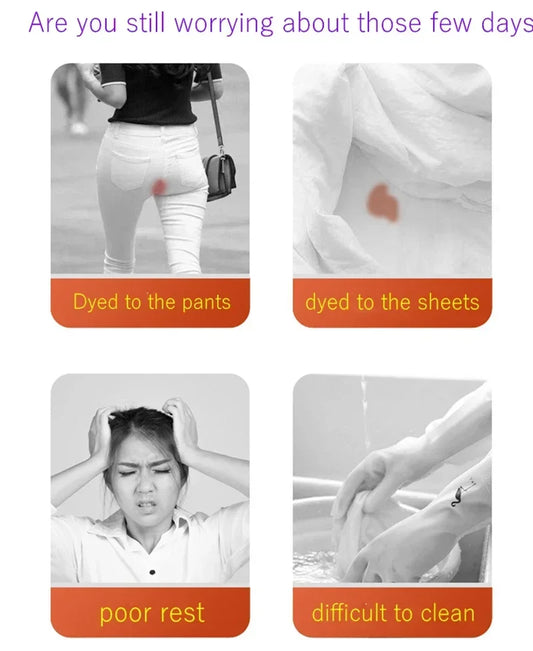Leak-Proof Menstrual Panties – High-Waist Cotton Period Underwear