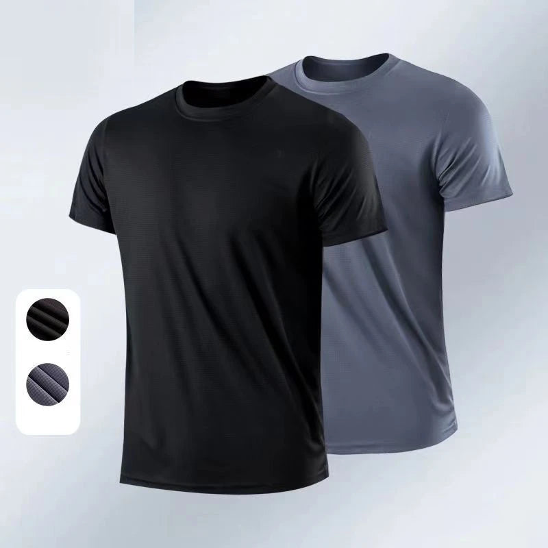 Men's Quick-Dry Sports T-Shirt — Breathable Gym & Running Tee