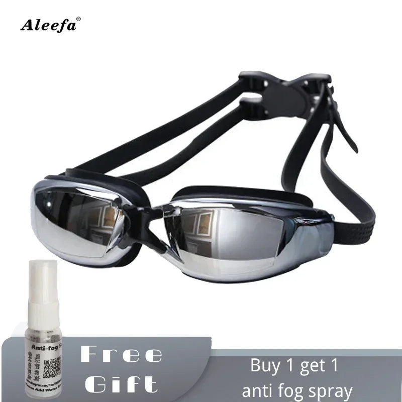 Adult Myopia Swimming Goggles – Anti-Fog & Waterproof