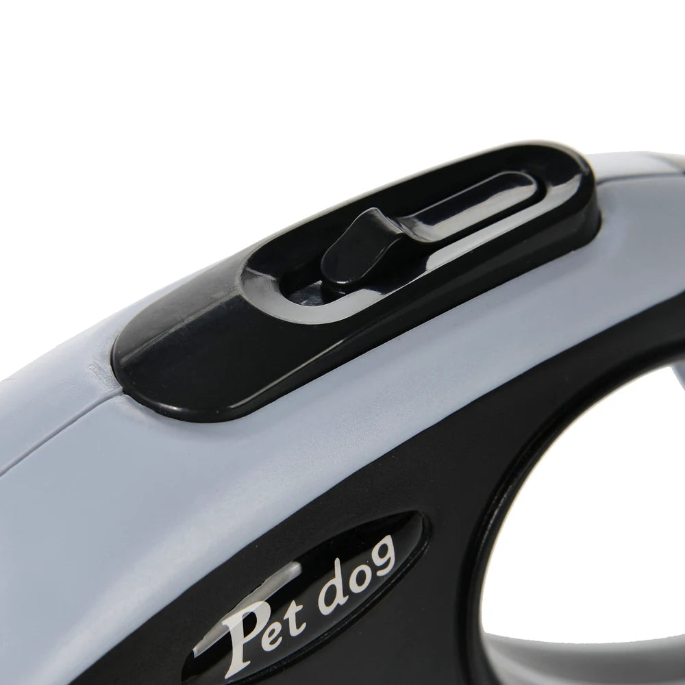 Retractable Dog Leash – 3m/5m Strong Nylon for Small to Large Dogs