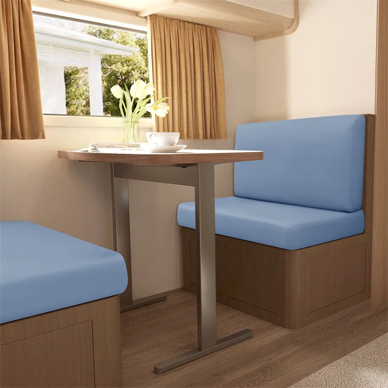2-Piece RV Dinette Cushion Covers – Stretch Sofa & Bench Seat Covers