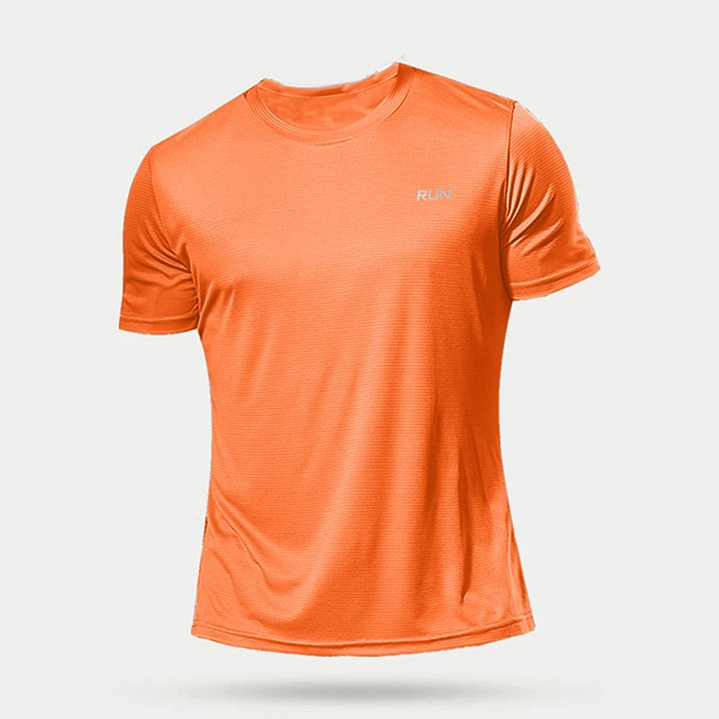 Men’s Quick-Dry Sports T-Shirt – Fitness, Running & Gym Jersey