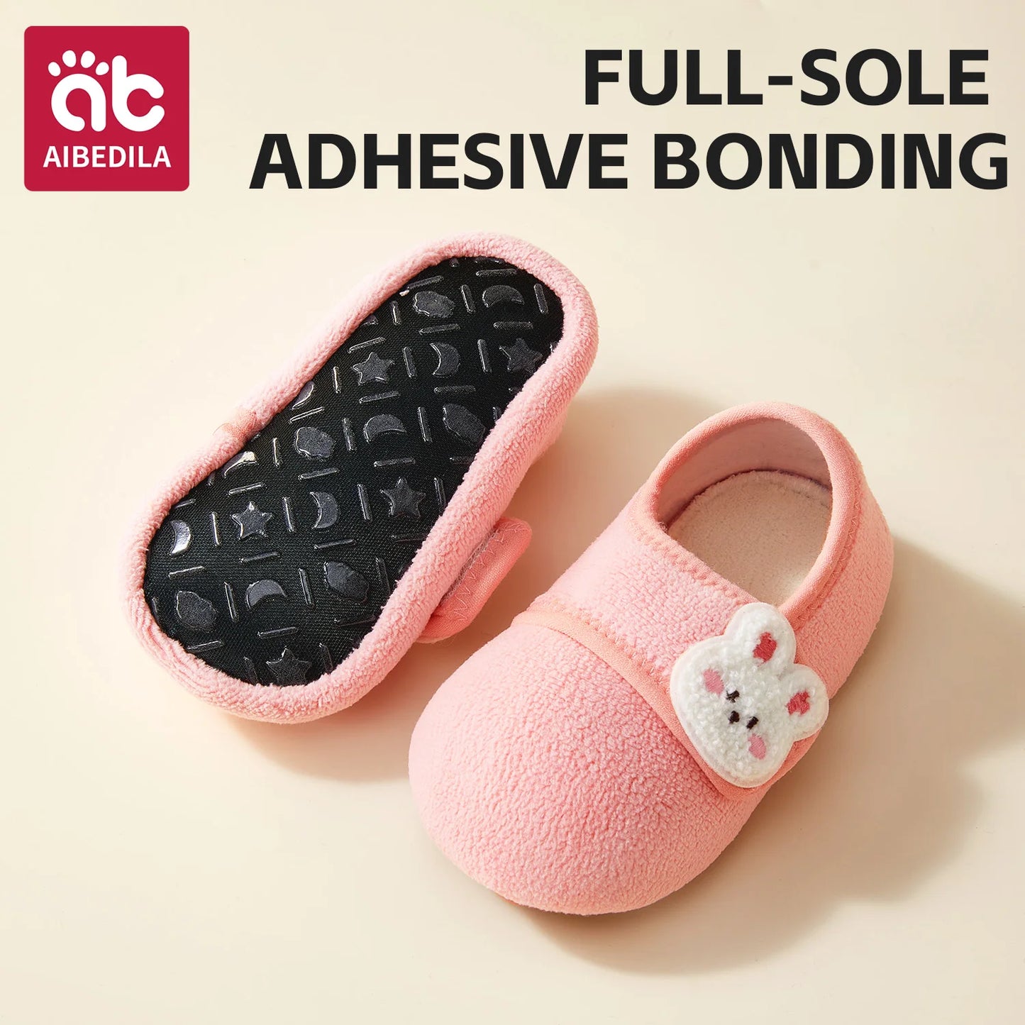 AIBEDILA Toddler Non-Slip Winter Booties (0–4T)