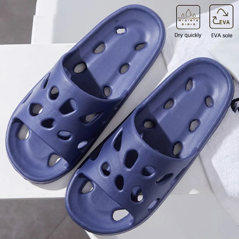 Bathroom & Beach Women’s Slippers – Lightweight, Non-Slip Flip Flops for Pool & Swimming