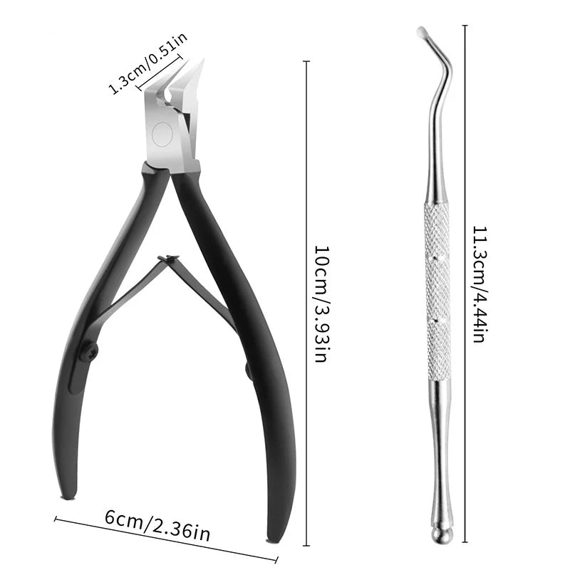 Professional Stainless Steel Toenail Clipper – For Thick & Ingrown Nails