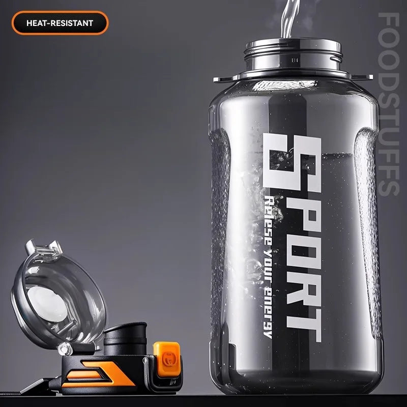 GIANXI Large Sport Water Bottle – Leak-Proof, Dual-Drink, Portable Outdoor Cup
