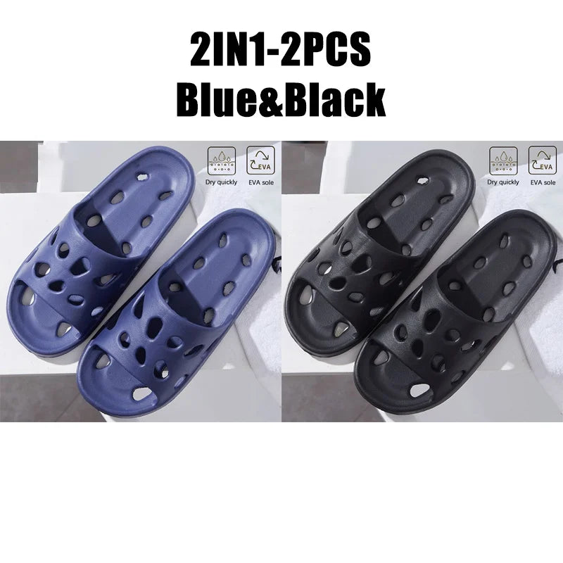 Bathroom & Beach Women’s Slippers – Lightweight, Non-Slip Flip Flops for Pool & Swimming