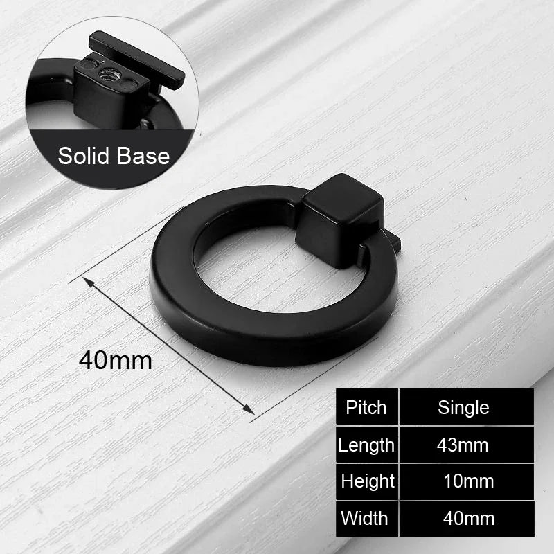 Black Cabinet Handles & Knobs – Modern Drawer Pulls, Cupboard & Kitchen Furniture Hardware
