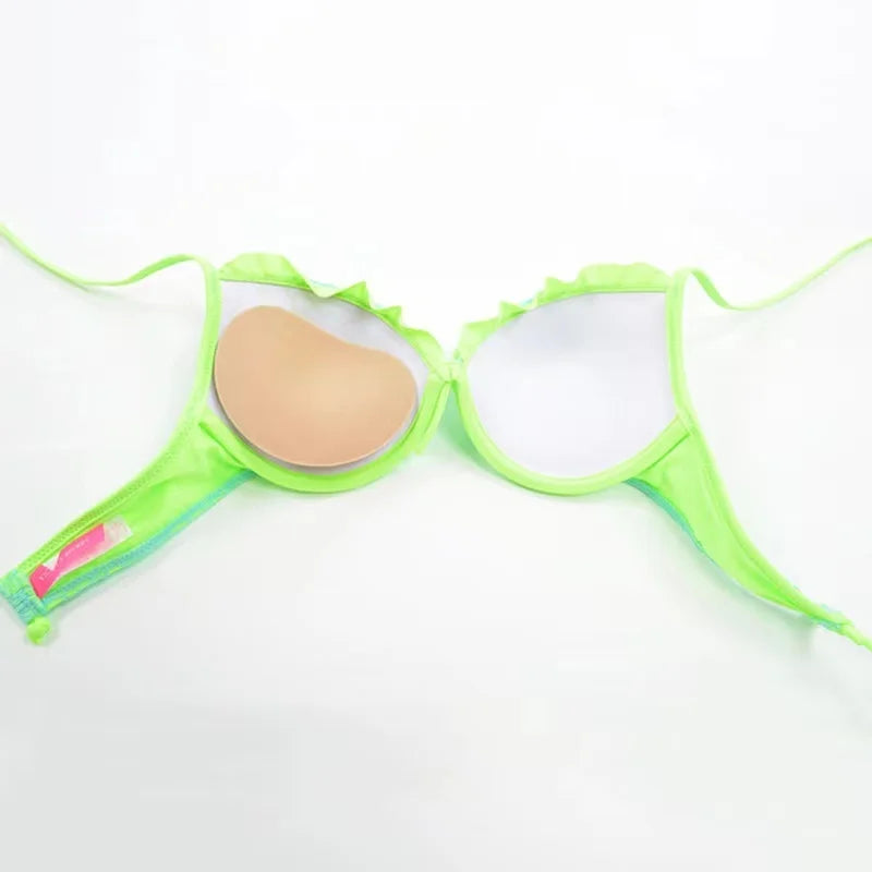 Push-Up Bikini Pads – Thick, Breathable Inserts for Women