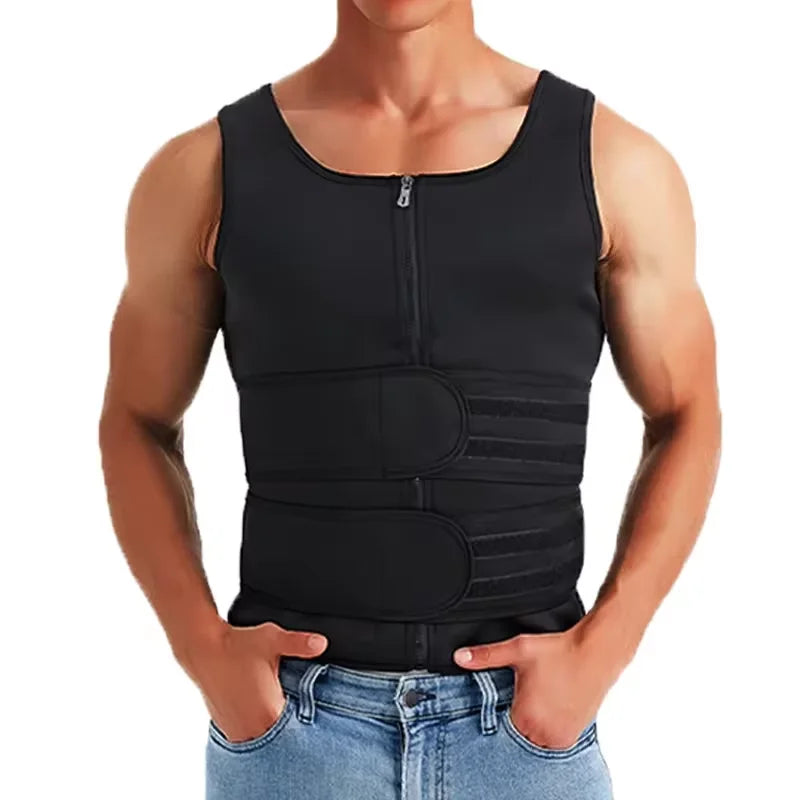 Men's Quick-Dry Compression Tank Top – Fitness, Basketball, Running