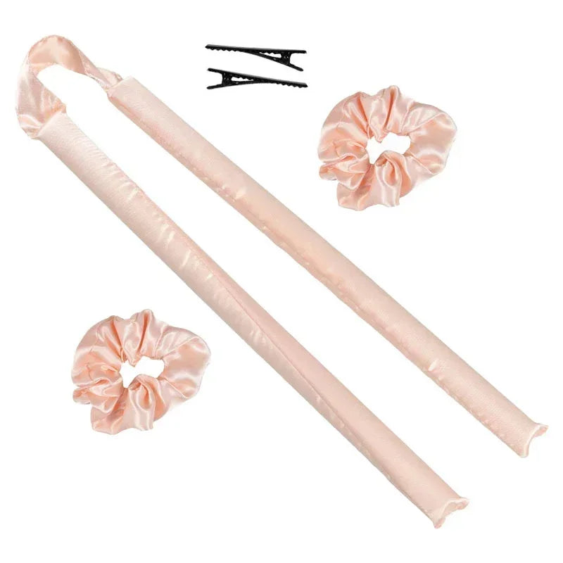 Heatless Curling Rod Headband – Soft, No-Heat Hair Rollers for Sleeping Curls