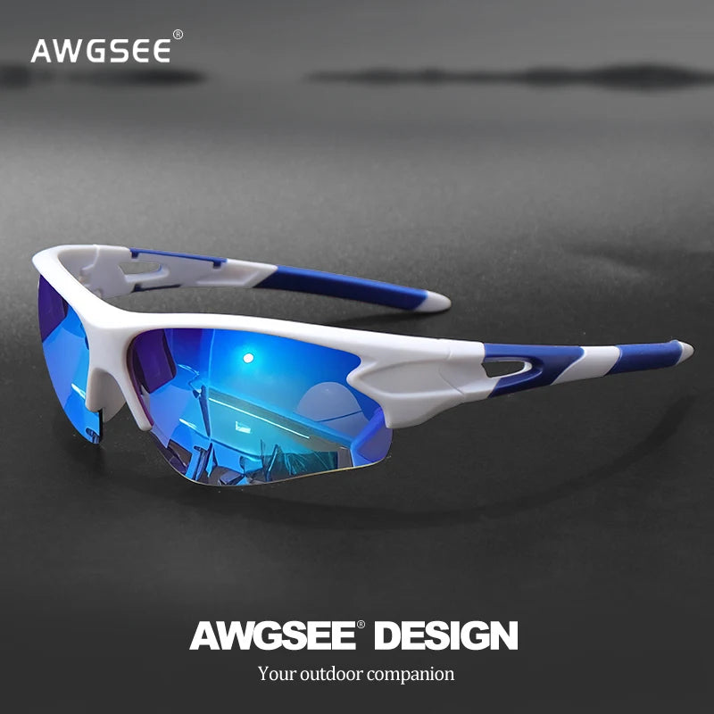 Unisex Sports Sunglasses – Semi-Rimless