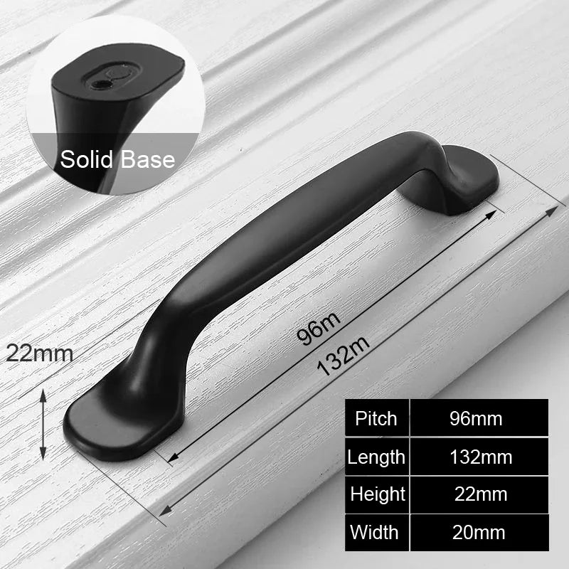 Black Cabinet Handles & Knobs – Modern Drawer Pulls, Cupboard & Kitchen Furniture Hardware