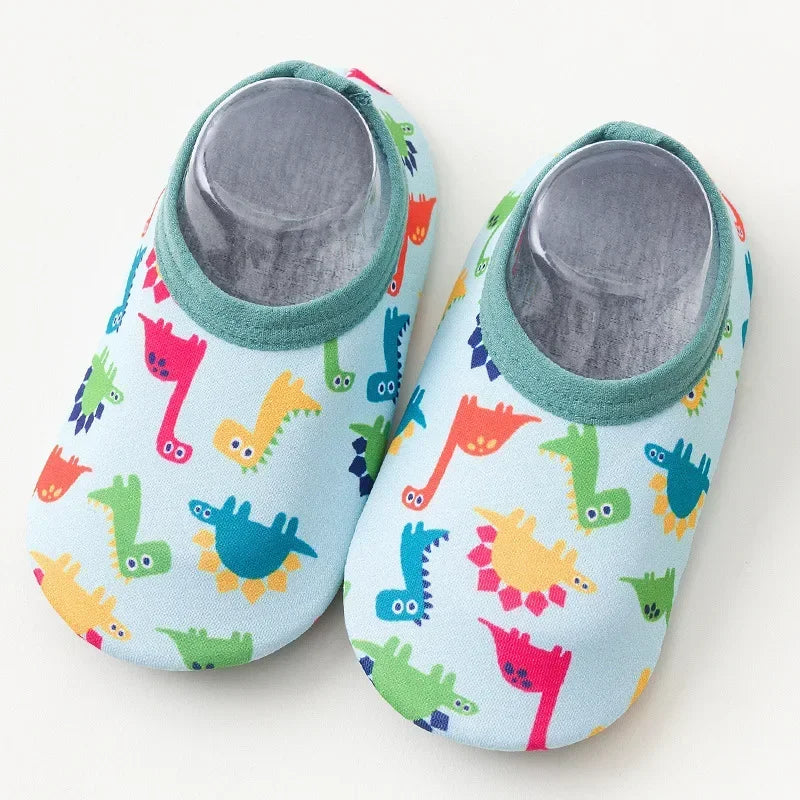 Kids Cartoon Anti-Slip Water Shoes – Summer Pool & Beach Swim Socks.