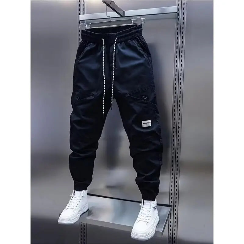 Men’s Harem Pants – Breathable Casual Straight Trousers