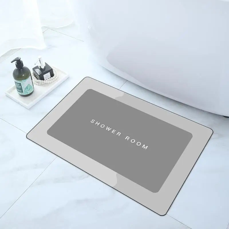 Non-Slip Bathroom Floor Mat – Soft, Absorbent & Quick-Dry