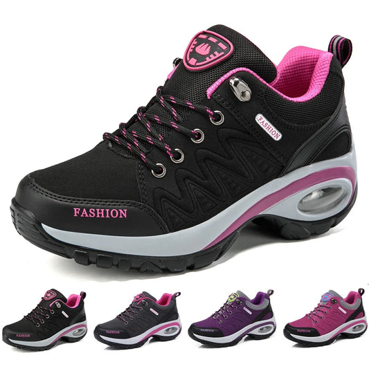 Women’s Platform Chunky Wedge Sneakers – Casual Luxury Walking & Sports Shoes