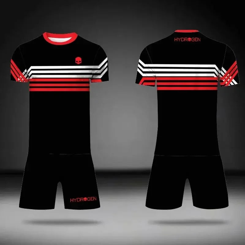 Summer Sports Two-Piece Set – Breathable T-Shirt & Shorts Outfit