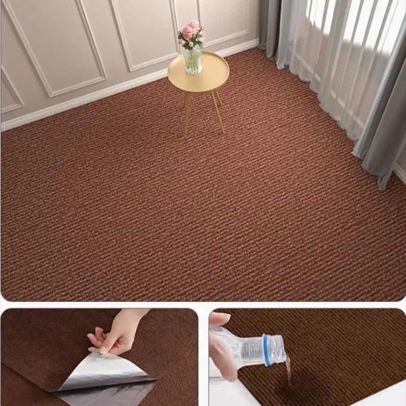 Solid Color Absorbent Rug – Bedroom, Bathroom, Kitchen & Living Room Decor
